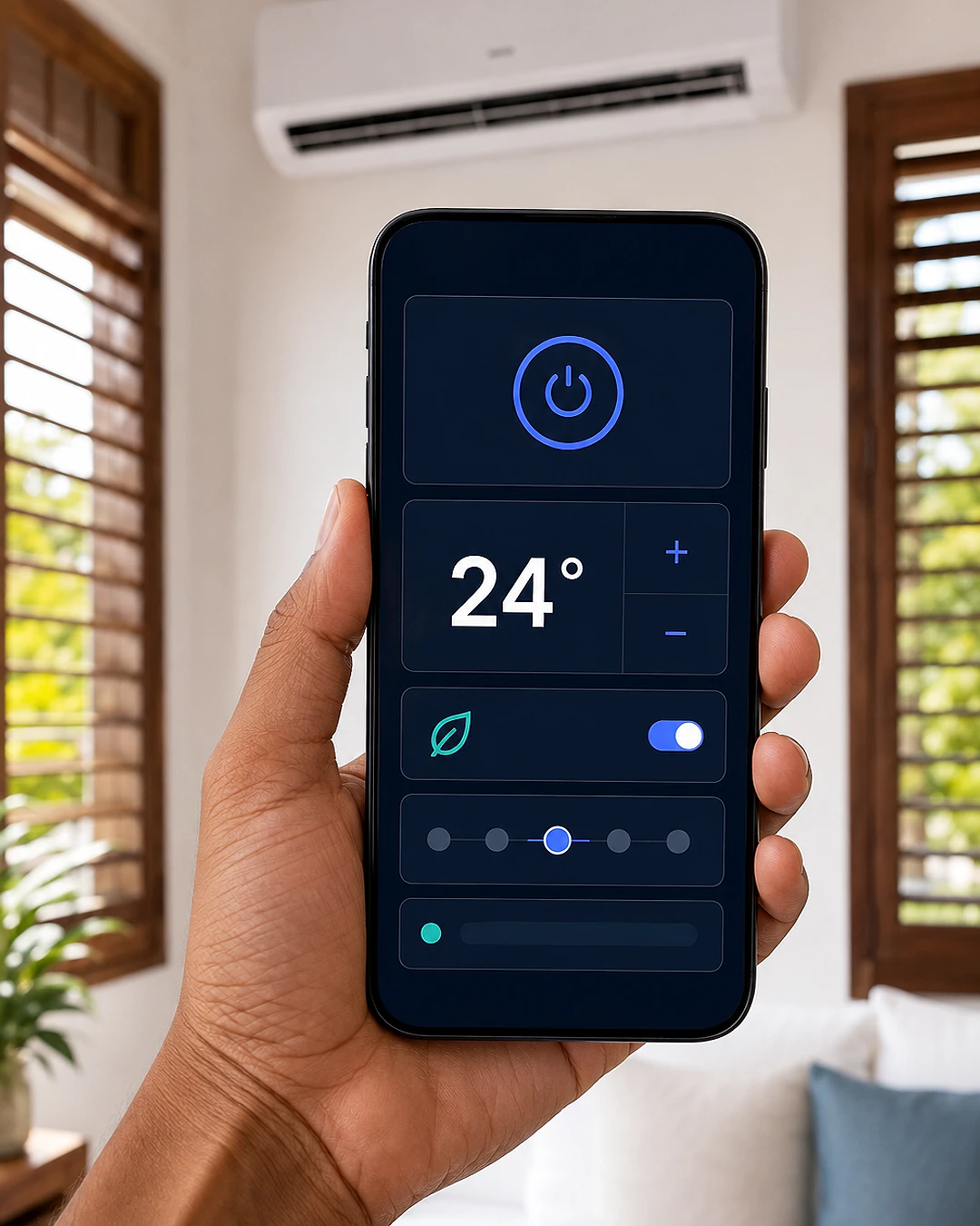 Pilotage d'un climatiseur depuis l'application mobile KlimPilot